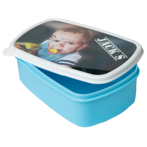 Madkasse med dit billede i låget