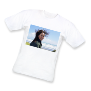 T-shirt med dit billedemotiv og evt. tekst